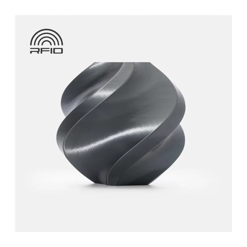 PLA Silk+ Gris Titan