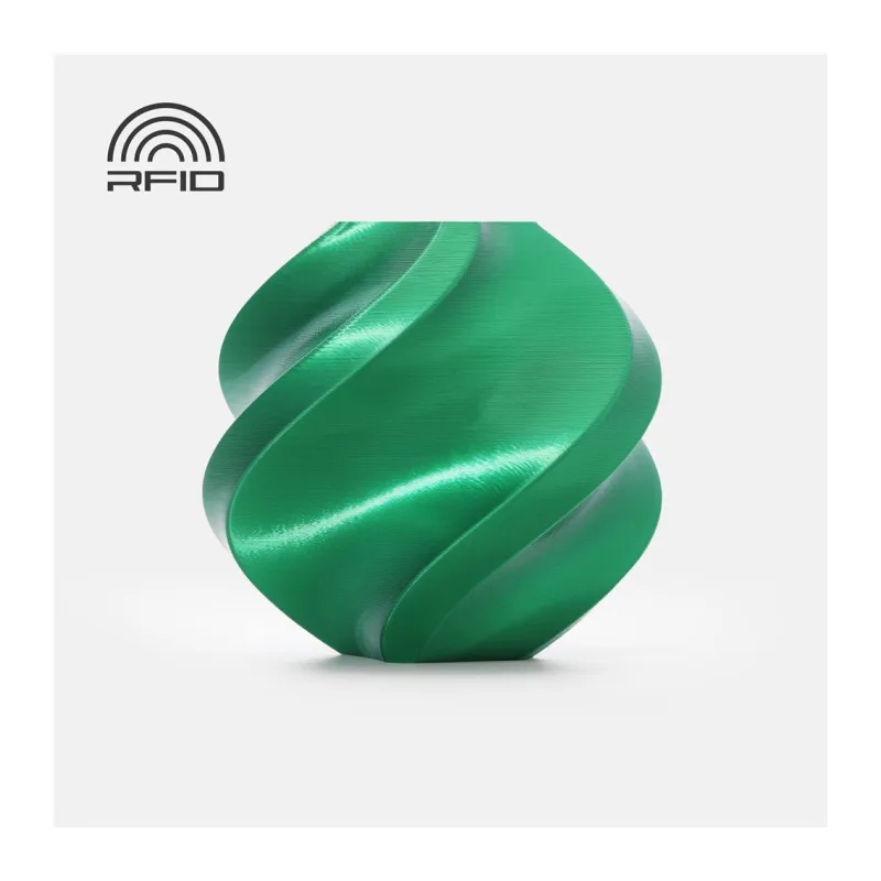PLA Silk+ Verde Caramelo
