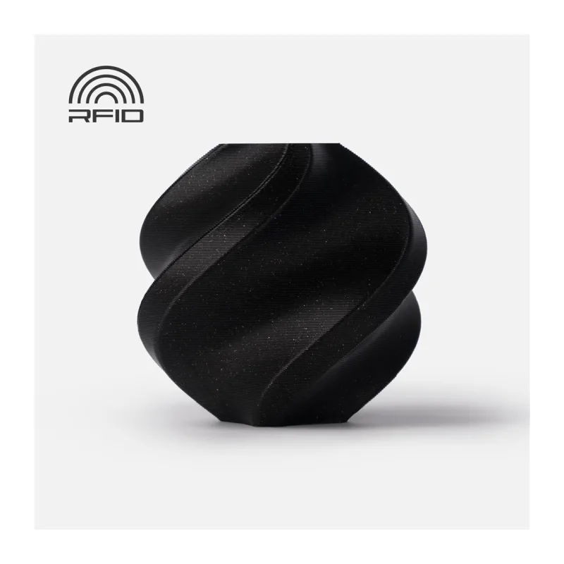 PLA Gliter Negro Onix